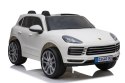 Porsche Cayenne S na akumulator dla dzieci Lakier Biały SUV + Pilot