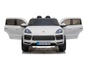 Porsche Cayenne S na akumulator dla dzieci Lakier Biały SUV + Pilot