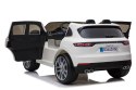 Porsche Cayenne S na akumulator dla dzieci Lakier Biały SUV + Pilot