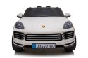 Porsche Cayenne S na akumulator dla dzieci Lakier Biały SUV + Pilot
