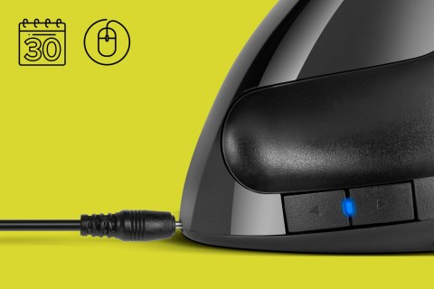 Bezprzewodowa mysz pionowa Rebel WM500