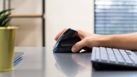 Bezprzewodowa mysz pionowa Rebel WM500