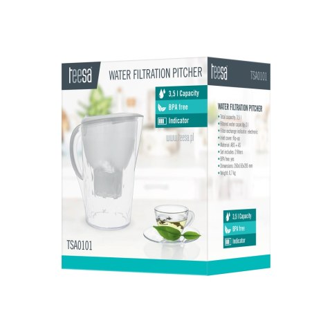 Dzbanek filtrujący 3,5 l biały