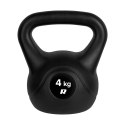 Kettlebell bitumiczny 4 kg REBEL ACTIVE