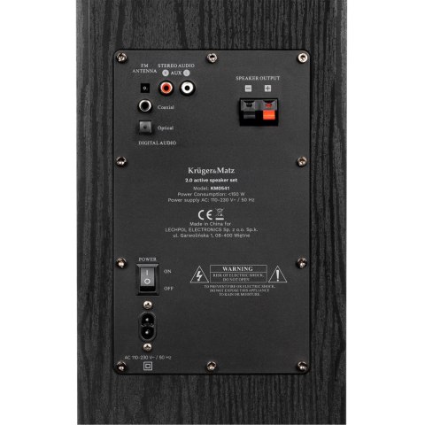 Kolumny głośnikowe aktywne Kruger&Matz Sonic , zestaw 2.0