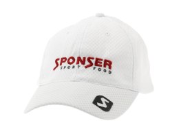 Czapka z daszkiem SPONSER biała (DWZ)