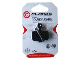 Okładziny hamulcowe CLARKS VX841 Żywiczne, Dla AVID/SRAM (Avid Elixir 1, 3, 5, 7, Elixir R, Elixir CR/Sram XX-XO) (NEW)