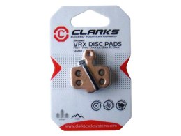 Okładziny hamulcowe CLARKS VRX841 Metaliczne, Dla AVID/SRAM (Avid Elixir 1, 3, 5, 7, Elixir R, Elixir CR/Sram XX-XO) (NEW)