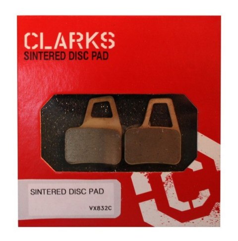 Okładziny hamulcowe CLARKS VX832 Żywiczne, Dla HAYES (El Camino) (NEW).