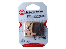 Okładziny hamulcowe CLARKS VRX842 Metaliczne, Dla HAYES (Stroker Trail) (NEW)