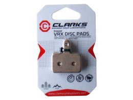 Okładziny hamulcowe CLARKS VRX811 Metaliczne, Dla SHIMANO/TEKTRO & TRP (Shimano Deore M515, M475, M525, M465, M495, Tektro Draco