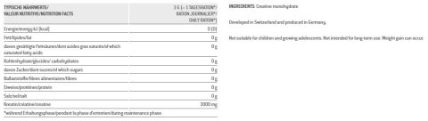 Kreatyna SPONSER CREATINE MONOHYDRAT monohydrolizat kreatyny puszka 500g (NEW).