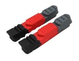 Wkładki klocków hamulcowych V-brake CLARKS CPS220 ELITE ROAD INSERTS, Dla Shimano/Sram/Tektro/Campagnolo, 55mm, Warunki Suche i 