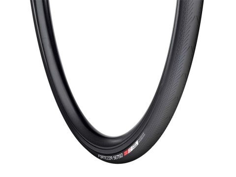 Opona szosowa VREDESTEIN Fortezza Senso Xtreme Weather, 700x25C (25-622), Zwijana, TPI120, 260g, Czarna (NEW)