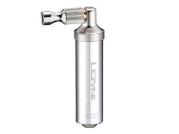 Pompka ręczna LEZYNE ALLOY DRIVE CO2 + 1x nabój gazowy 16g srebrna (WYPRZEDAŻ -50%)