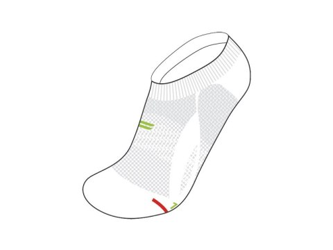 Skarpety FUSE RUNNING P 100 damskie / 39-42 białe (WYPRZEDAŻ -60%)