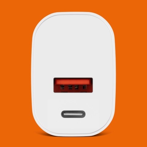 Ładowarka sieciowa Kruger&Matz GaN dual USB z funkcją Power Delivery i Quick Charge