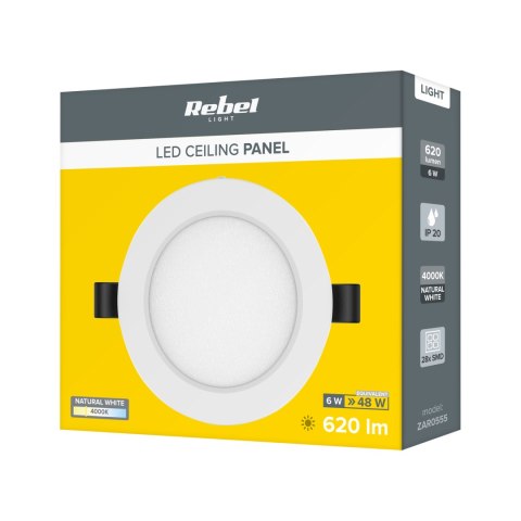 Lampa sufitowa Led Rebel 6W 4000K, 230V