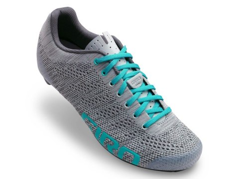 Buty damskie GIRO EMPIRE E70 W KNIT gray glacier roz.39 (WYPRZEDAŻ -50%)