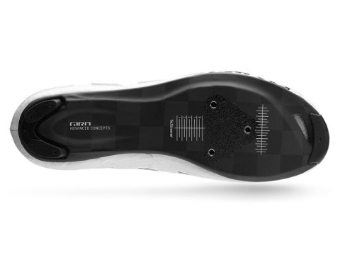 Buty męskie GIRO PROLIGHT TECHLACE white roz.45 (WYPRZEDAŻ -50%)