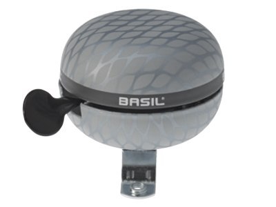 Dzwonek rowerowy BASIL NOIR BELL 60mm, silver metallic (WYPRZEDAŻ -50%)