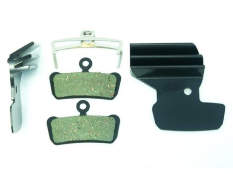 Okładziny hamulcowe CLARKS VX859 FIN Żywiczne, Dla AVID SRAM (Avid XO, Elixir 7 Trail, Elixir 9 Trail. Sram Guide), Z radiatorem