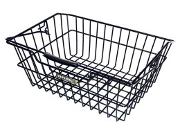 Kosz tylny na bagażnik BASIL CAIRO LUXE stalowy czarny (WYPRZEDAŻ -50%)