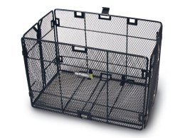 Kosz tylny na bagażnik BASIL CATANIA, stalowy czarny (WYPRZEDAŻ -50%)