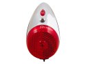 Lampka tylna na błotnik SPANNINGA Nr 9 XDS (RRL) pod dynamo (NEW)