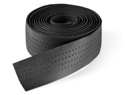 Owijka na kierownicę SELLE ITALIA SMOOTAPE CLASSICA BLACK, 2,5mm, Żel, Perforowana skóra, Czarna (NEW)