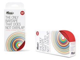 Owijka na kierownicę SELLE ITALIA SMOOTAPE CLASSICA RED, 2,5mm, Żel, Perforowana skóra, Czerwona (NEW)