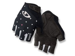Rękawiczki damskie GIRO JAG'ETTE krótki palec black sharktooth roz. L (obwód dłoni 190-204 mm / dł. dłoni 185-195 mm) (WYPRZEDAŻ