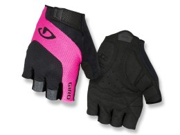 Rękawiczki damskie GIRO TESSA GEL krótki palec black pink roz. L (obwód dłoni 190-204 mm / dł. dłoni 185-195 mm) (NEW)