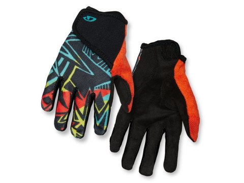 Rękawiczki juniorskie GIRO DND JR II długi palec blast roz. L (obwód dłoni od 162 mm / dł. dłoni od 165 mm) (WYPRZEDAŻ -60%)