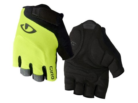 Rękawiczki męskie GIRO BRAVO GEL krótki palec highlight yellow roz. S (obwód dłoni 178-203 mm / dł. dłoni 175-180 mm) (WYPRZEDAŻ