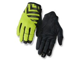 Rękawiczki męskie GIRO DND długi palec black lime roz. S (obwód dłoni 178-203 mm / dł. dłoni 175-180 mm) (WYPRZEDAŻ -50%)