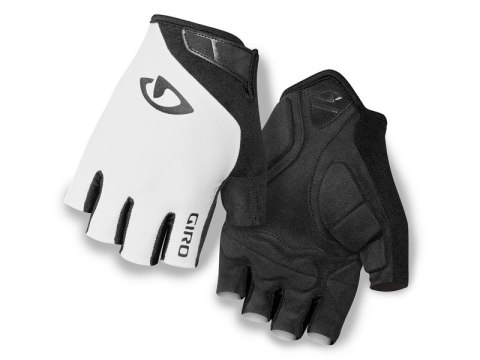 Rękawiczki męskie GIRO JAG krótki palec white roz. M (obwód dłoni 203-229 mm / dł. dłoni 181-188 mm) (NEW 2026)
