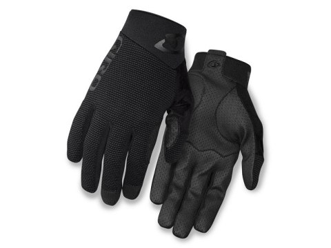 Rękawiczki męskie GIRO RIVET II długi palec black roz. XXL (obwód dłoni od 267 mm / dł. dłoni od 211 mm) (WYPRZEDAŻ -70%)