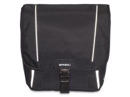 Sakwa podwójna BASIL SPORT DESIGN DOUBLE PANNIER BAG 32L, Universal Bridge System, czarna (WYPRZEDAŻ -50%)