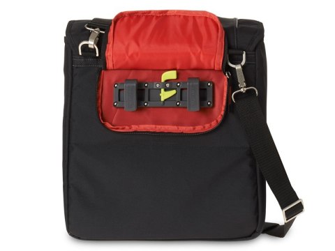 Sakwa pojedyncza BASIL SPORT DESIGN COMMUTER BAG 18L, tablet/notebook, Hook On System, wodoodporna black (WYPRZEDAŻ -50%)