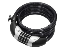 Zapięcie rowerowe MAGNUM 3110 LINKA SPIRALNA Z SZYFREM - 12mm 180cm (NEW)