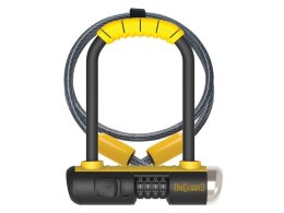 Zapięcie rowerowe ONGUARD COMBO MINI DT 8015C U-LOCK + SZYFR + LINKA - ⌀13mm, Wymiary: 90mm x 140mm + LINKA 10mm x 120cm (NEW)