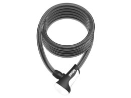 Zapięcie rowerowe ONGUARD NEON 8157WH Linka - 10mm 180cm - uchwyt + 2 x Klucze białe (NEW)