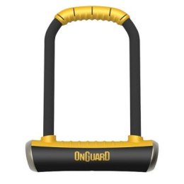Zapięcie rowerowe ONGUARD PITBULL STD 8003 U-LOCK - ⌀14mm, Wymiary: 115mm x 230mm, 5x Kluczy z kodem (NEW)