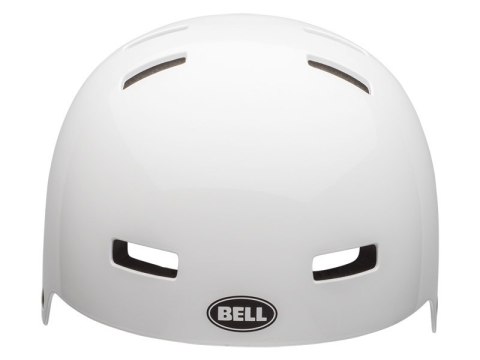 Kask bmx BELL LOCAL gloss white roz. M (55-59 cm) (NEW 2026)