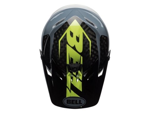 Kask full face BELL FULL-9 CARBON gloss smoke shadow pear rio roz. M (WYPRZEDAŻ -50%)