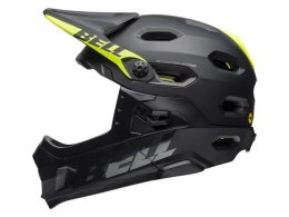 Kask full face BELL SUPER DH SPHERICAL matte gloss black roz. L (58-62 cm) (NEW 2025)