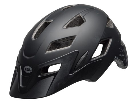 Kask juniorski BELL SIDETRACK matte black silver fragments roz. Uniwersalny (50-57 cm) (NEW 2025)