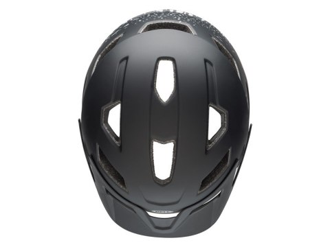 Kask juniorski BELL SIDETRACK matte black silver fragments roz. Uniwersalny (50-57 cm) (NEW 2025)