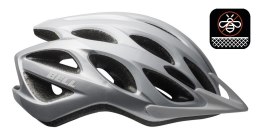 Kask mtb BELL TRAVERSE gloss white silver roz. Uniwersalny (54-61 cm) (NEW 2025)